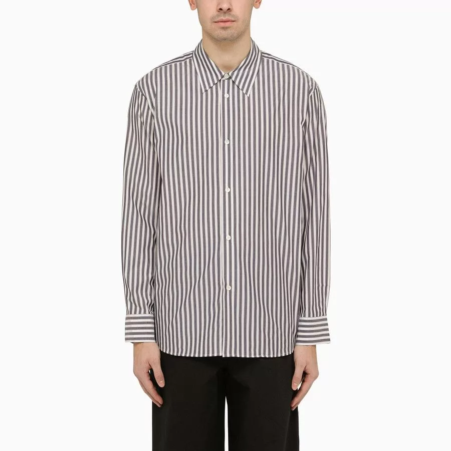 Studio Nicholson Shirts Button Ups Studio Nicholson o1d2blof0724 Striped Shirt Multicolor