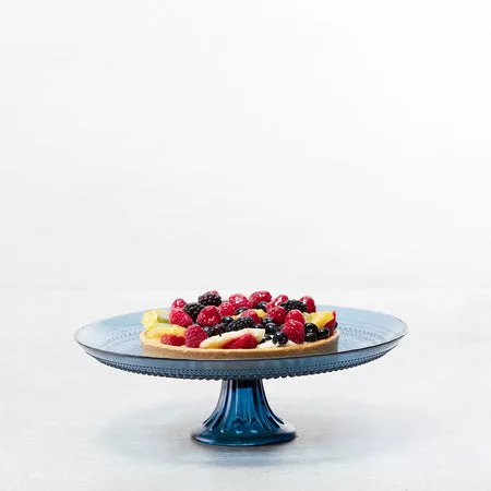 Jupiter Cornflower Cake Stand 13x13x4.3"  