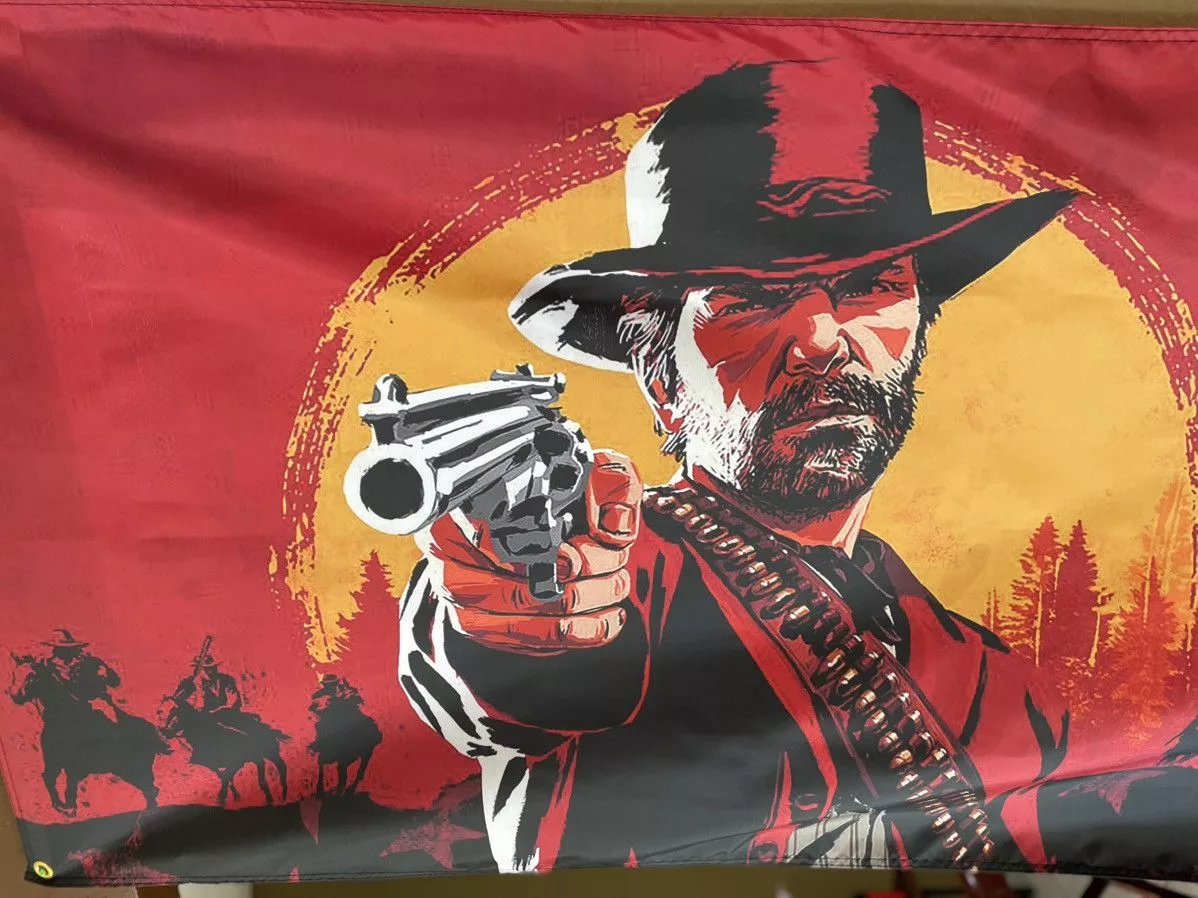 Other Miscellaneous Other Red Dead Redemption 2 II 5ft Flag RDRII Multi
