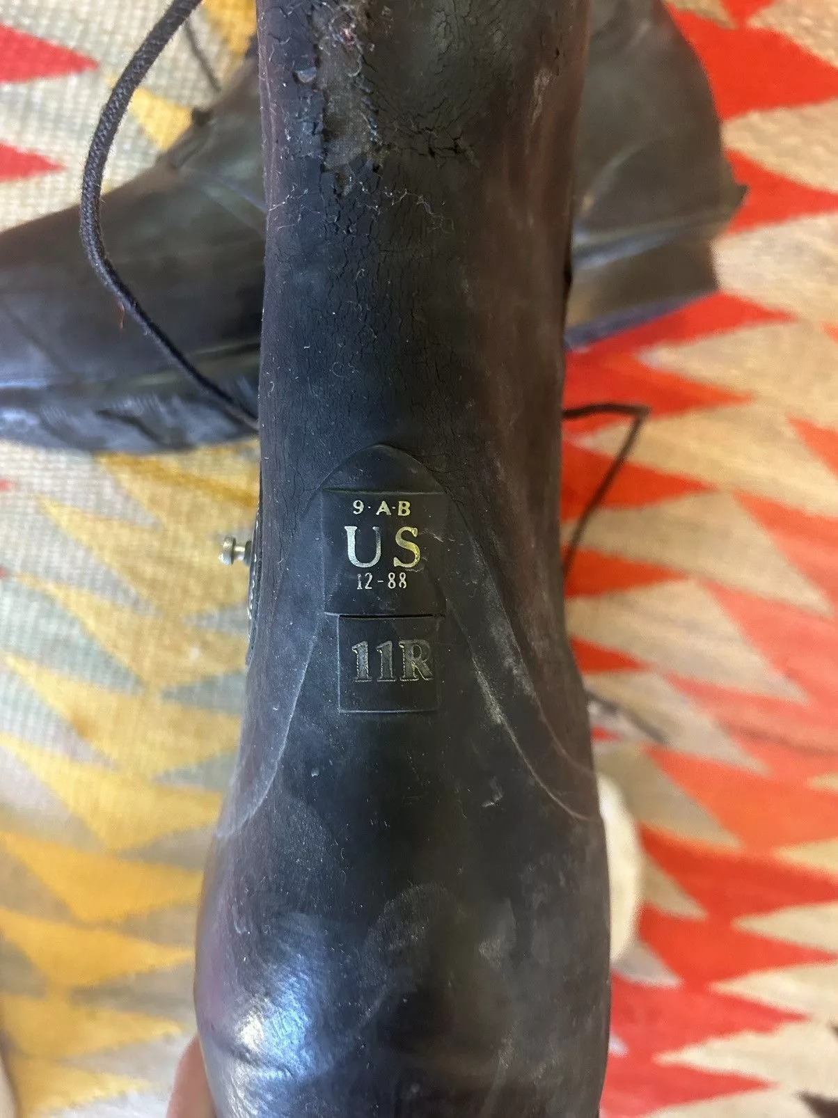 Other Boots Other Bata Bunny military boots Black Vintage