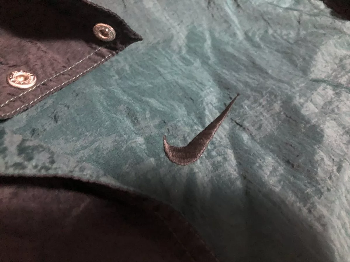 Nike Light Jackets Vintage Nike Windbreaker Green