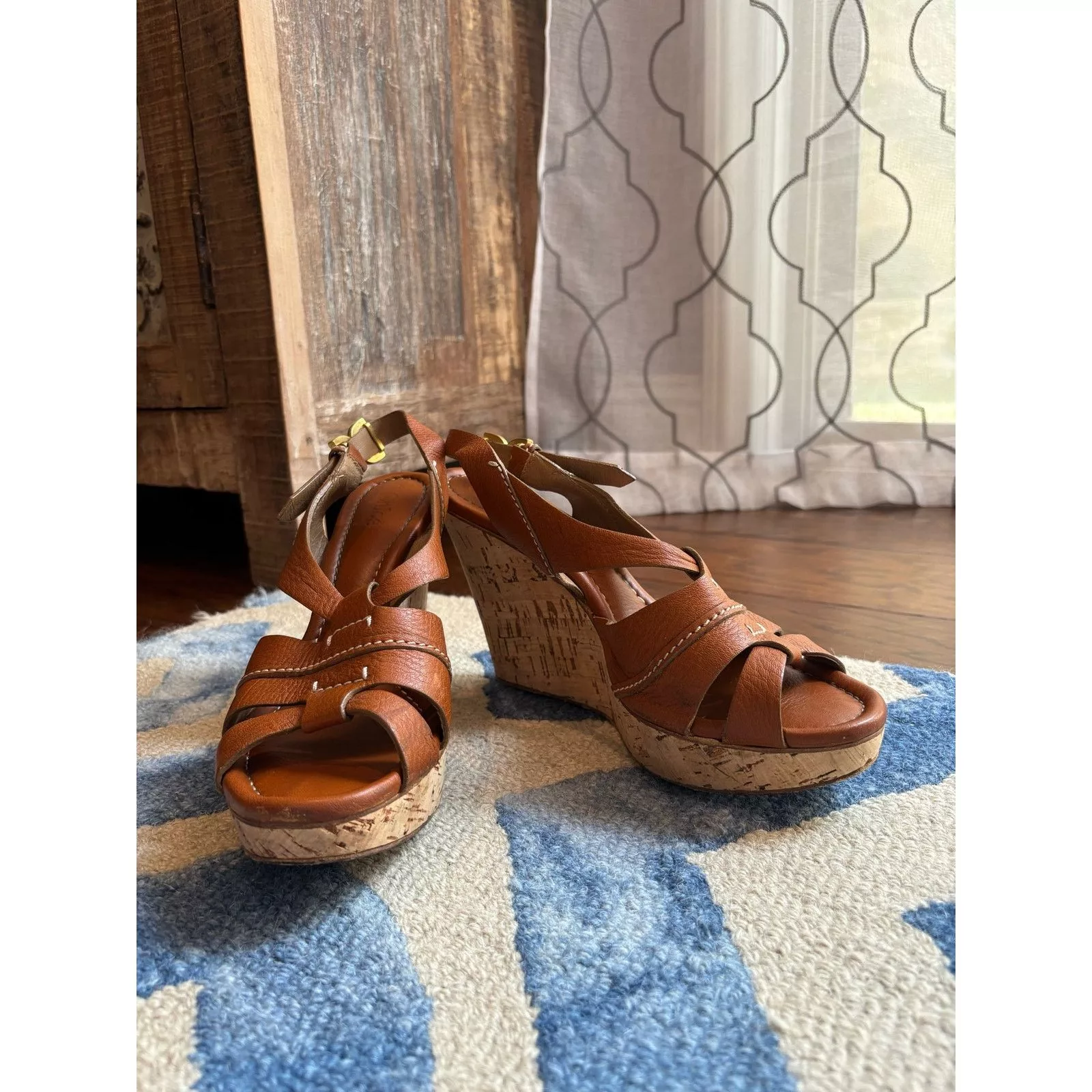 Chloe Heels Chloe brown wedge sandals