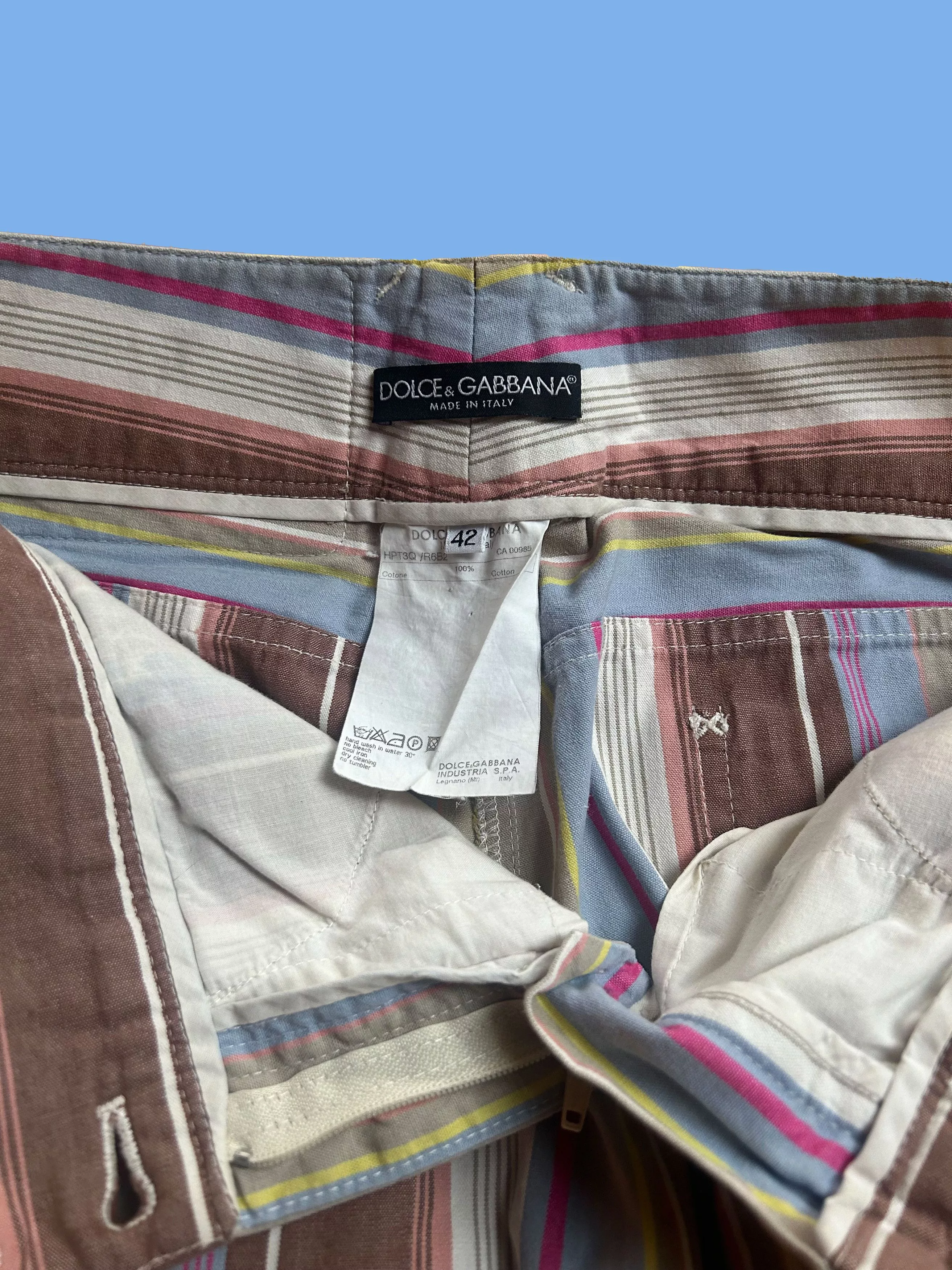 Dolce & Gabbana Pants Vintage Dolce & Gabbana Rainbow Pants Multi