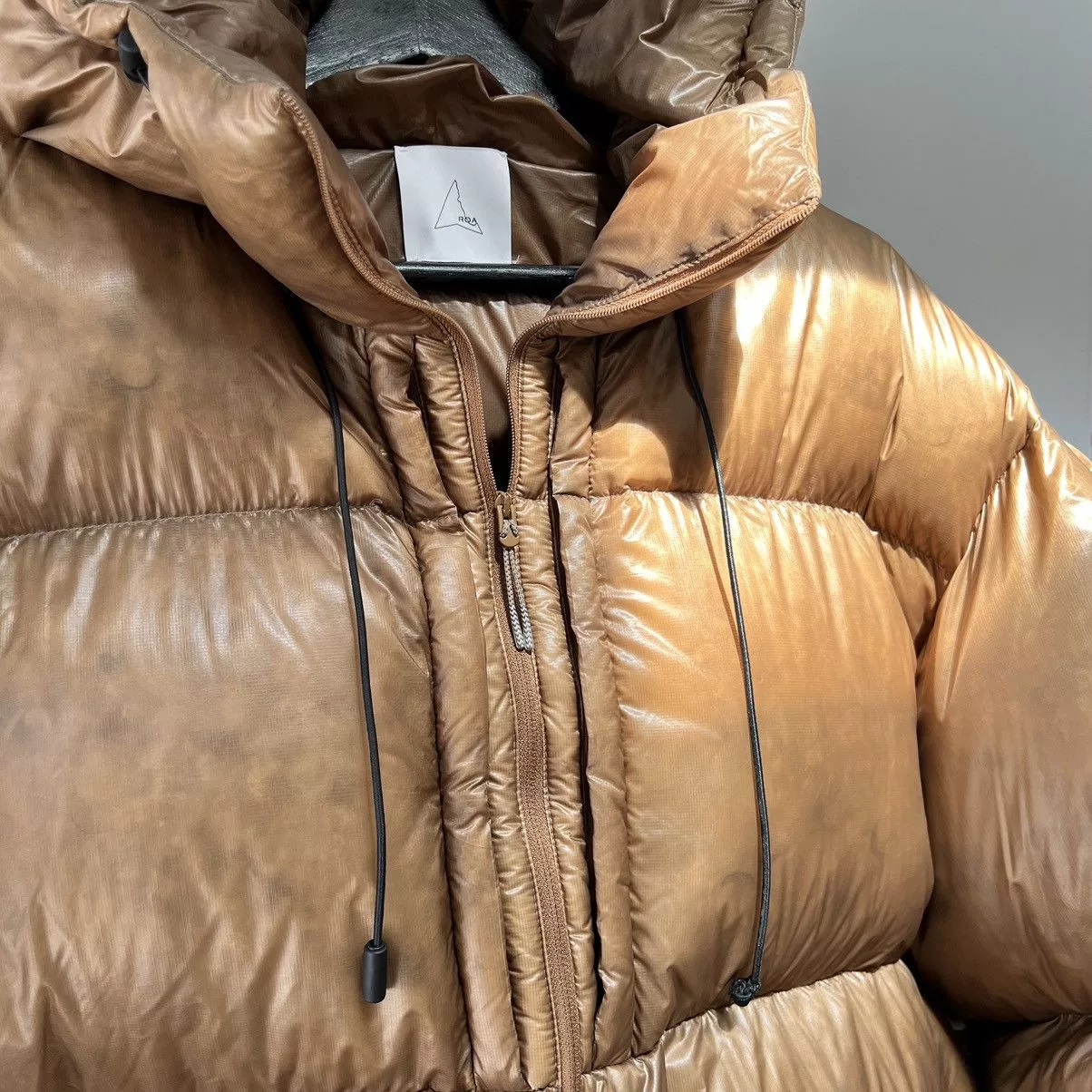 ROA Heavy Coats ROA Hiking Down Puffer Jacket Brown