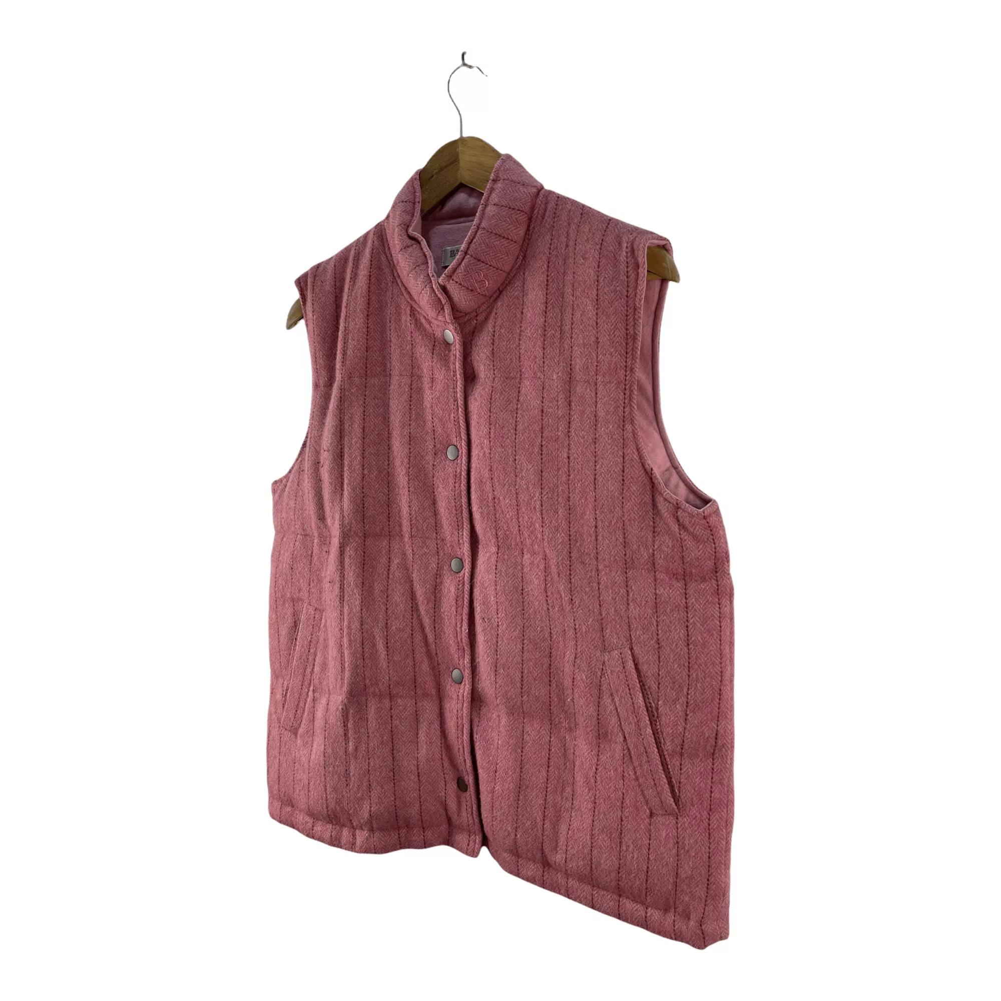 Balmain Vests Balmain Paris Wool Vest Pink