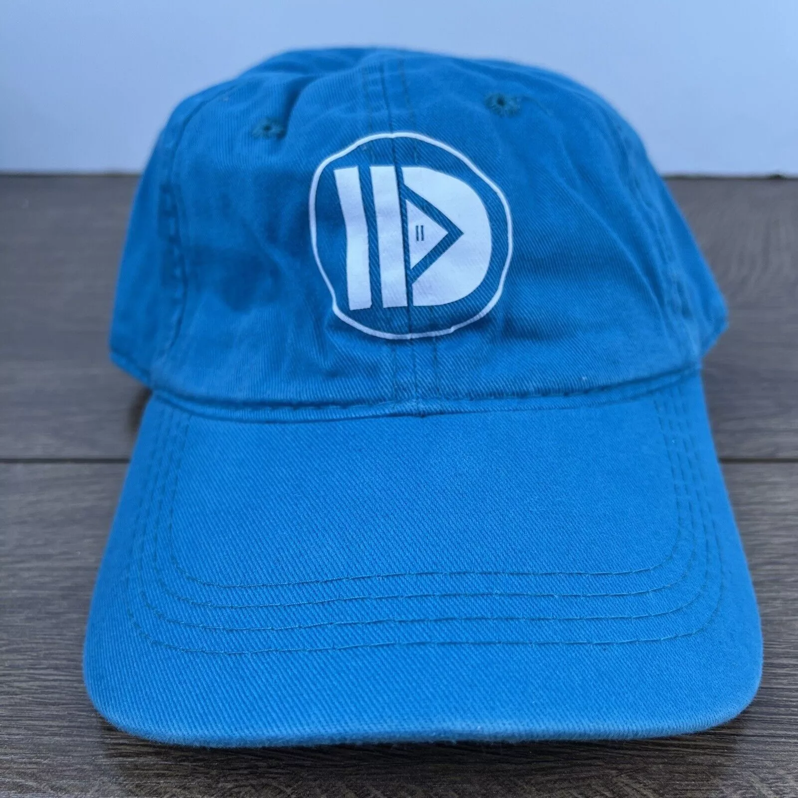 Other Hats Other Pause Play Hat Blue Hat Adjustable Blue Adult Size Hat