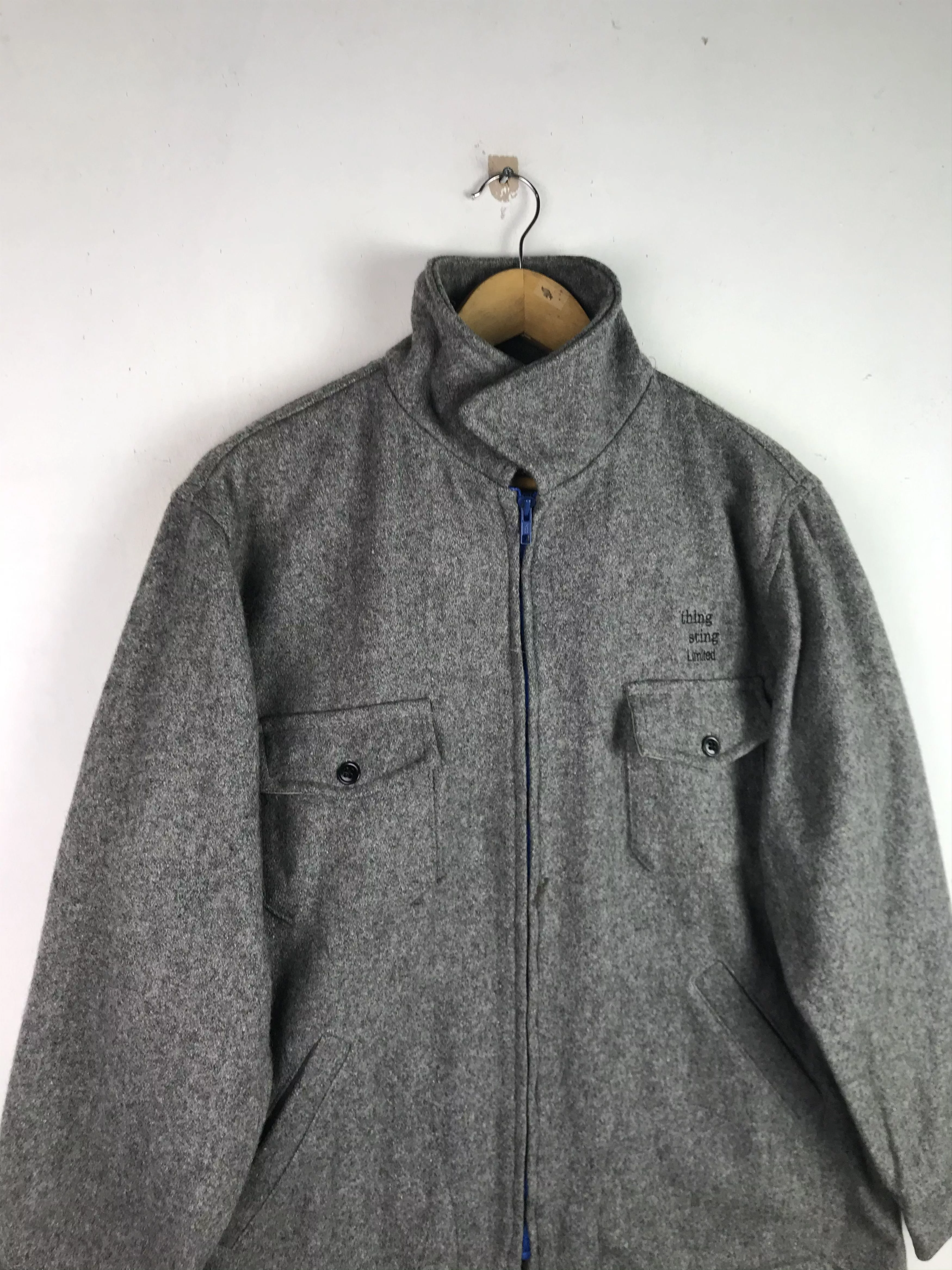 Vintage Light Jackets Vintage Melton Wool Jacket Luxury design Multi