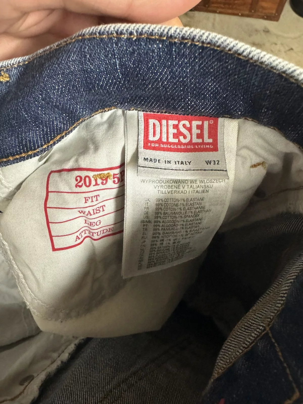 Designer Denim Designer × Diesel Diesel Denim Light Blue
