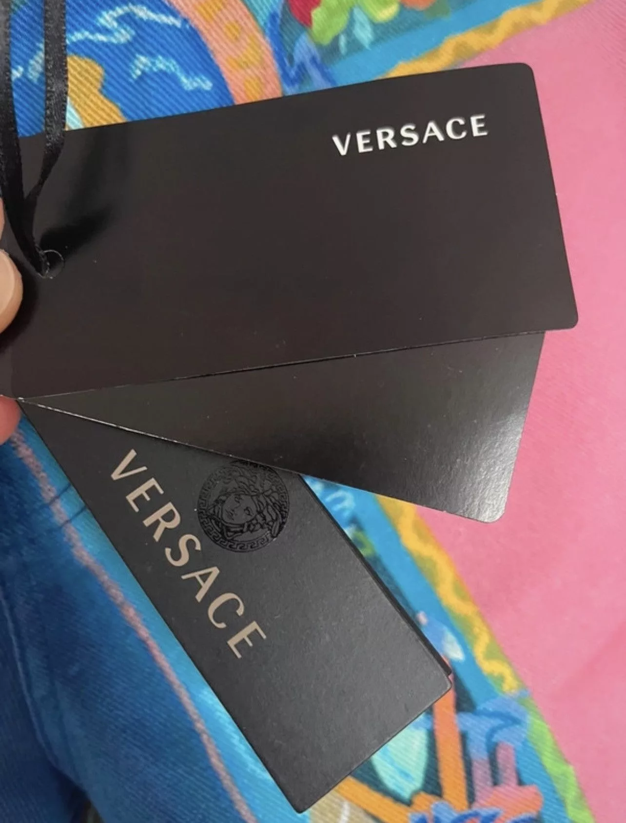 Versace Denim Versace SS20 jeans Pink