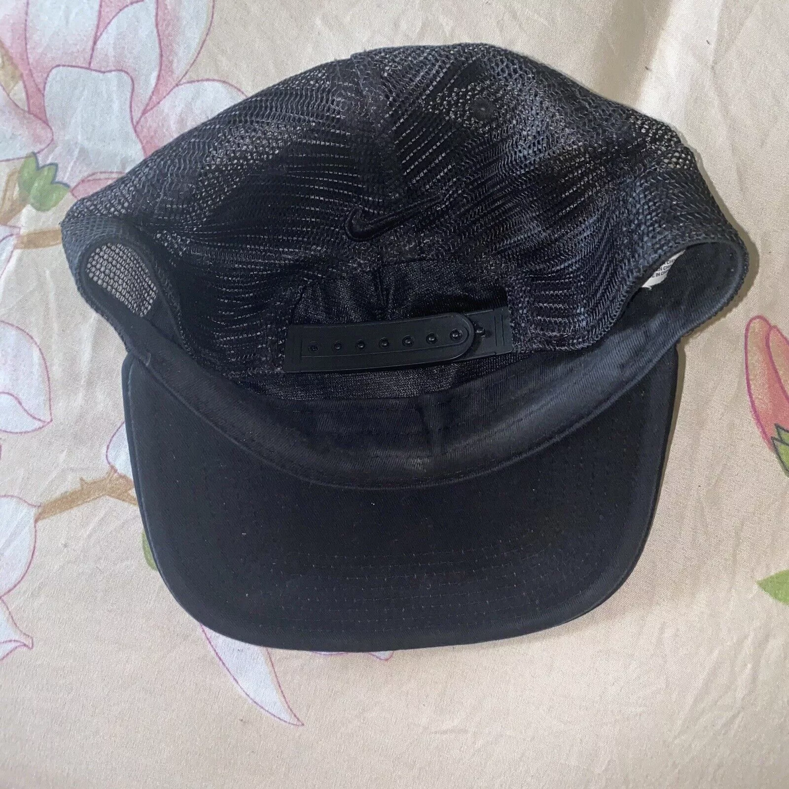 Nike Hats Nike Trucker Hat Non Ducor Duco Black Snapback Mesh Back