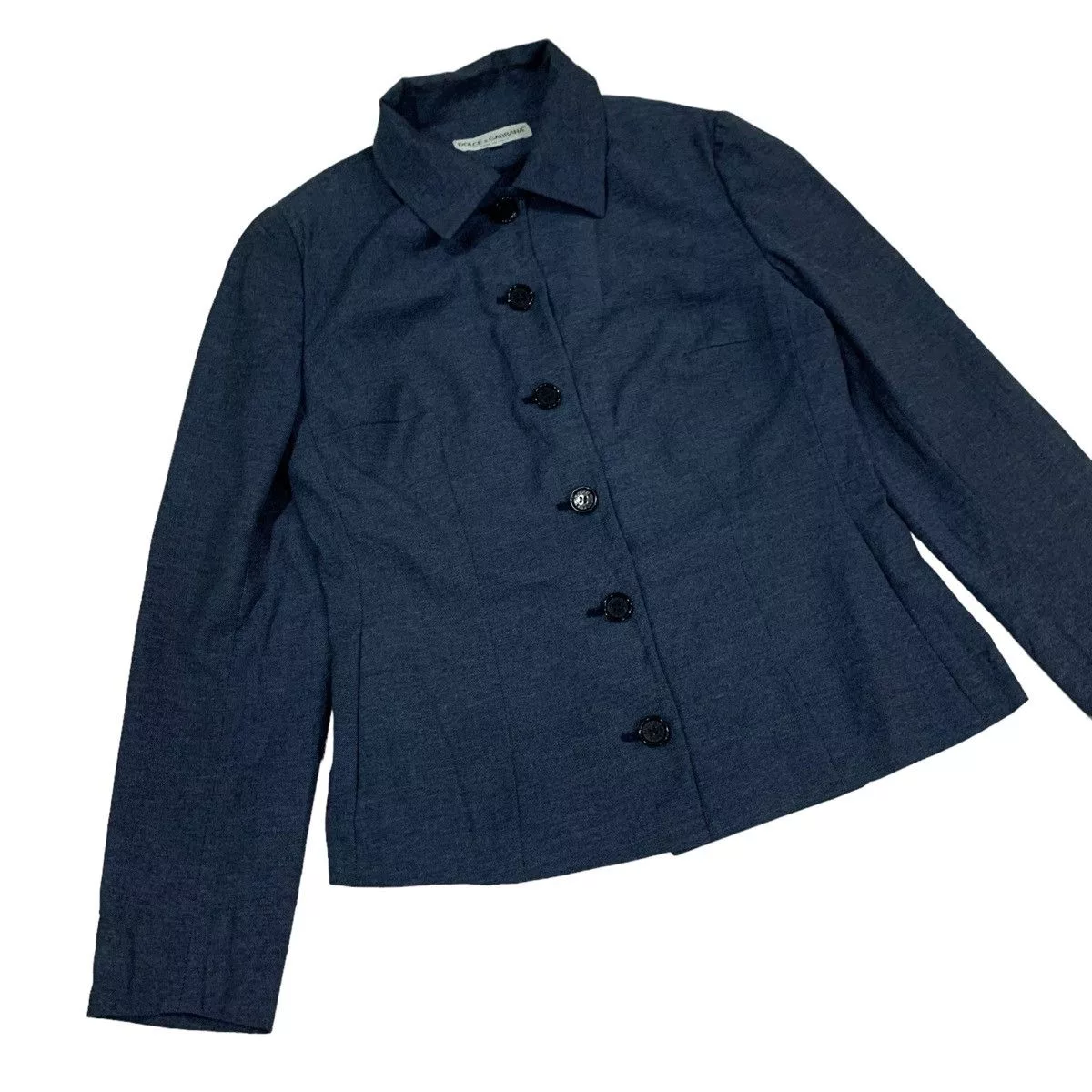 Dolce & Gabbana Jackets 🇮🇹Dolce & Gabbana Cotton Button Jacket Blue