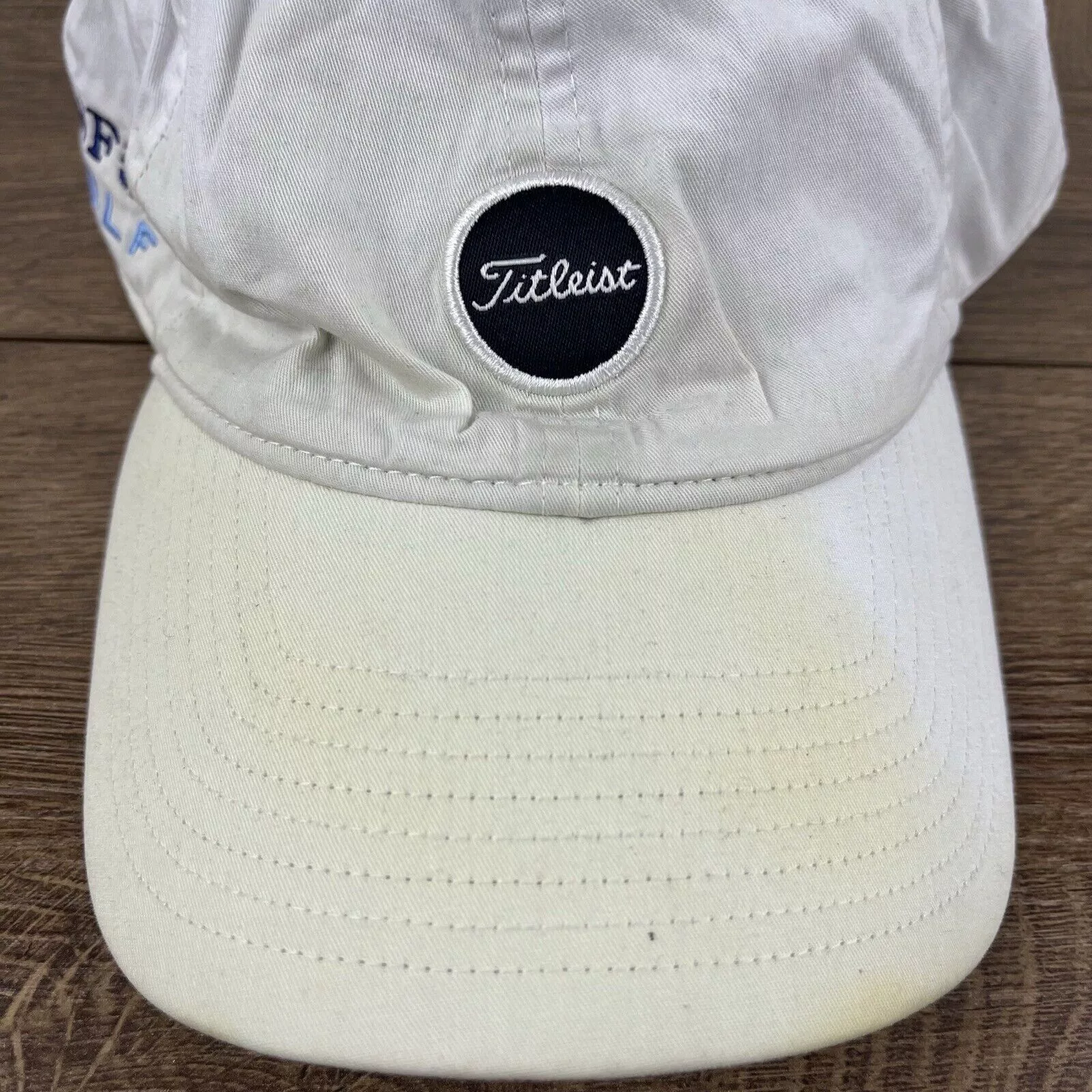 Titleist Hats Titleist Golf Hat Sanford Golf White Adjustable Hat White Ad