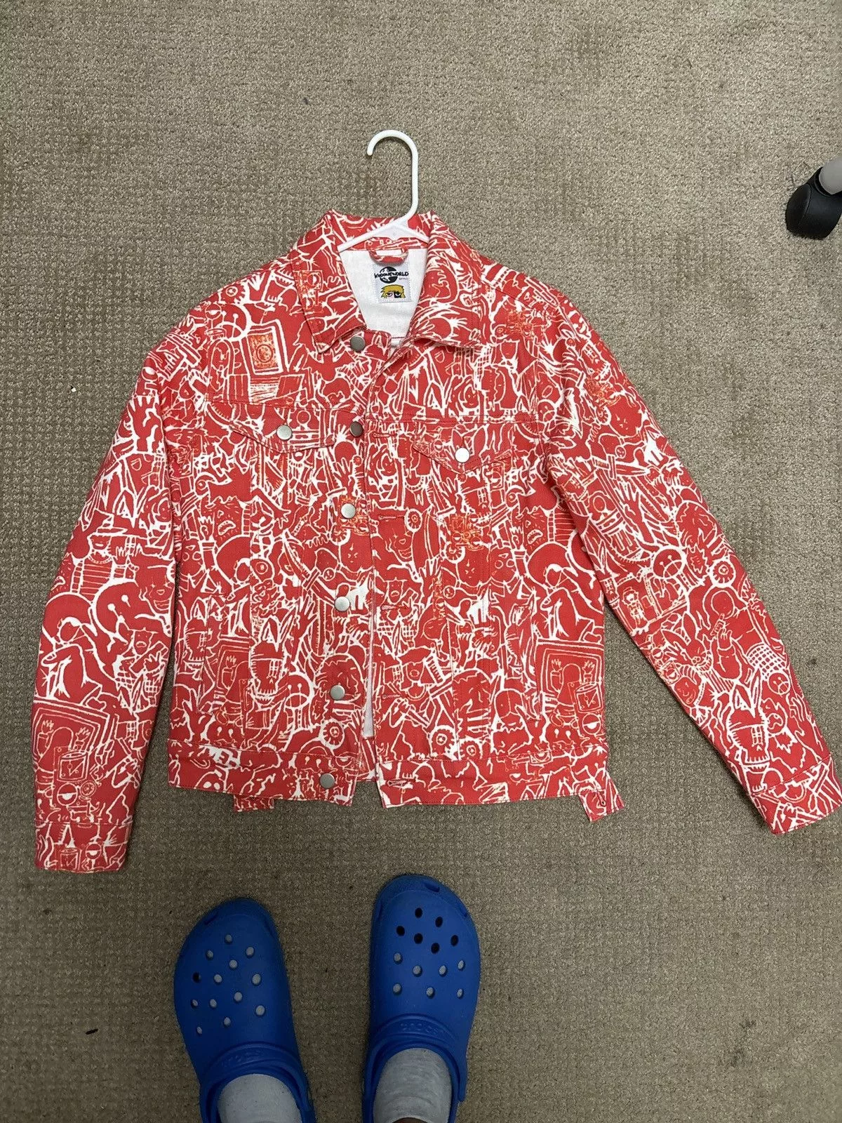 Kodone Sweaters Knitwear Kodone workjacket Red