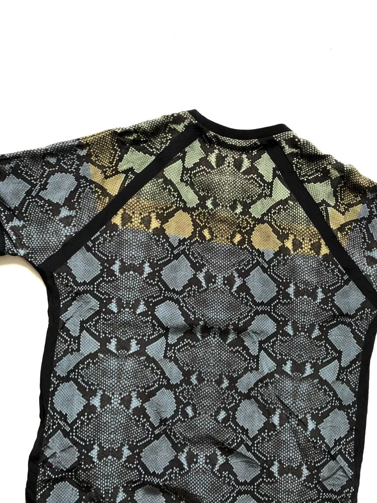 Gucci Blouses Gucci Silk Python Print Blouse Multi