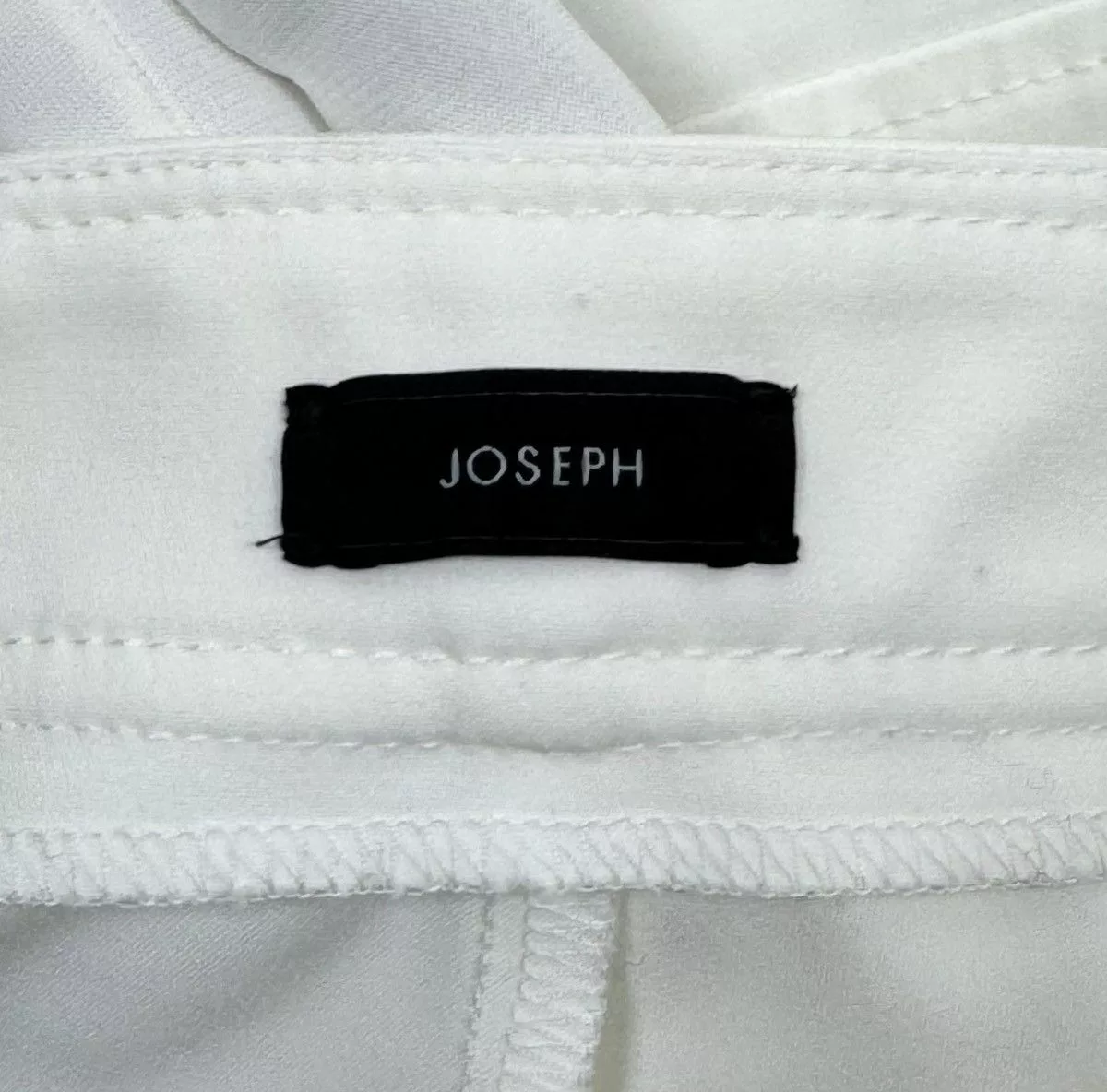 Joseph Pants Joseph White Biker Pants Polyamide size 40