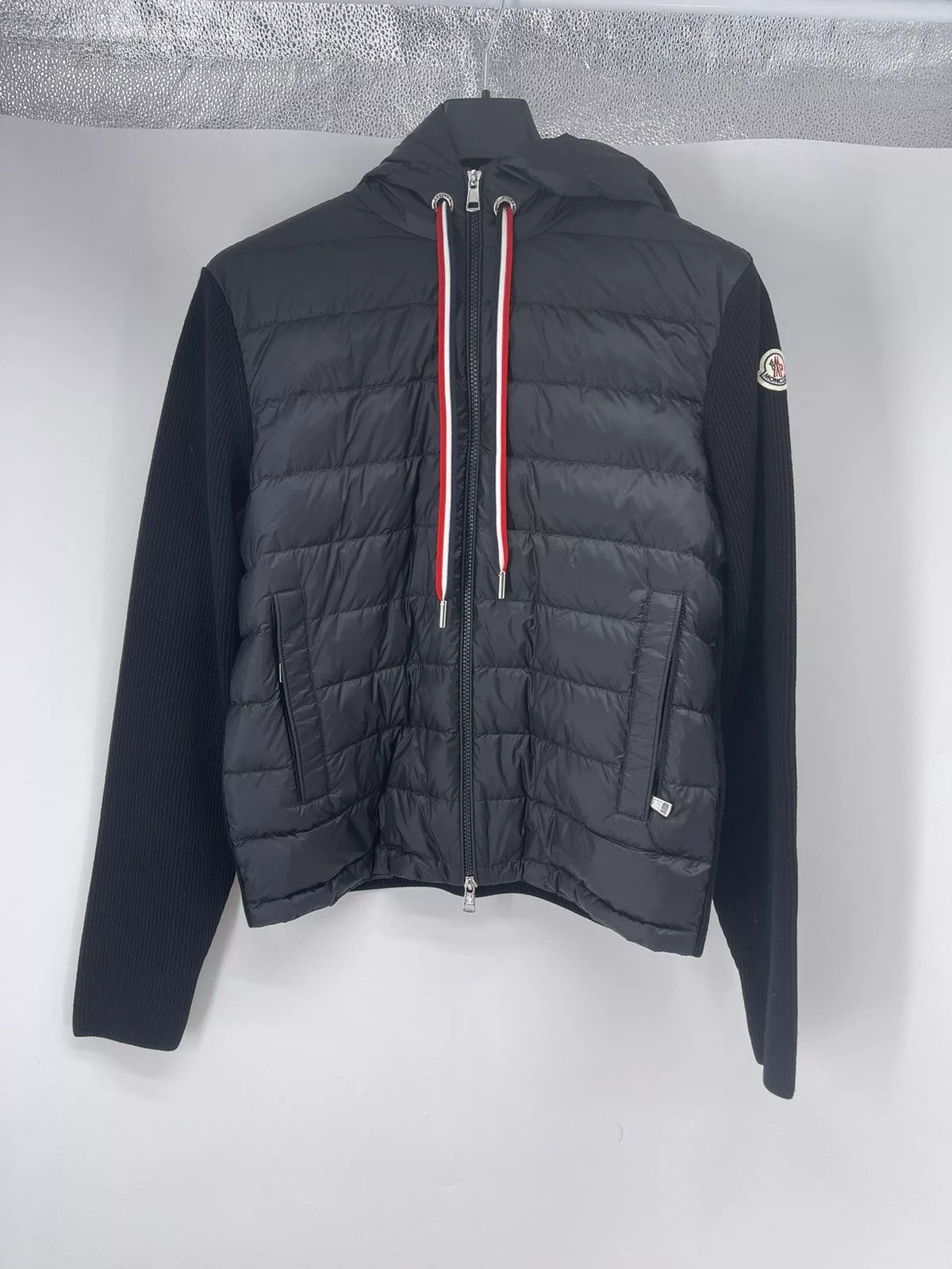 Moncler Light Jackets Moncler Padded Jacket Size S Black