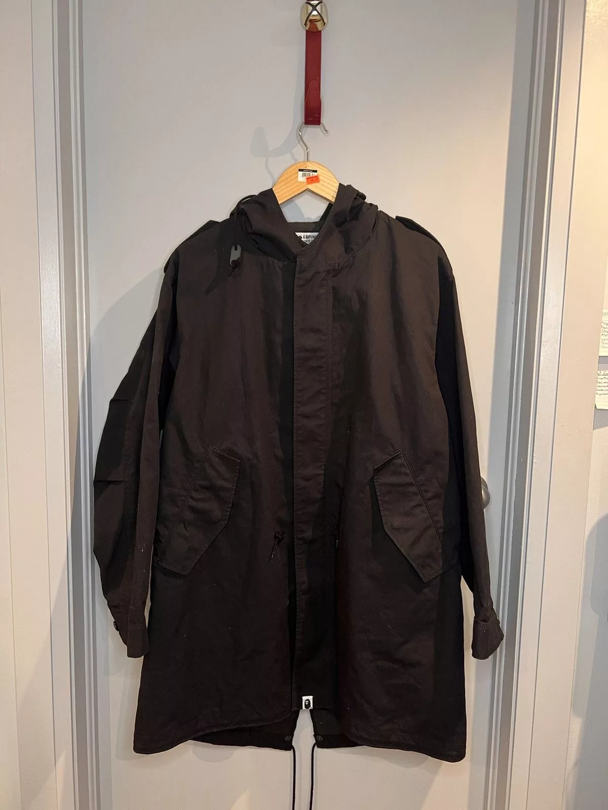 Bape Light Jackets Bape × Undefeated Bape x Undefeated M-51 Jacket Black