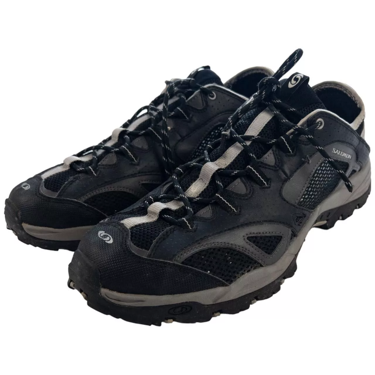 Salomon Low Top Sneakers Vintage Salomon Hiking Shoes Size UK 10.5 Black
