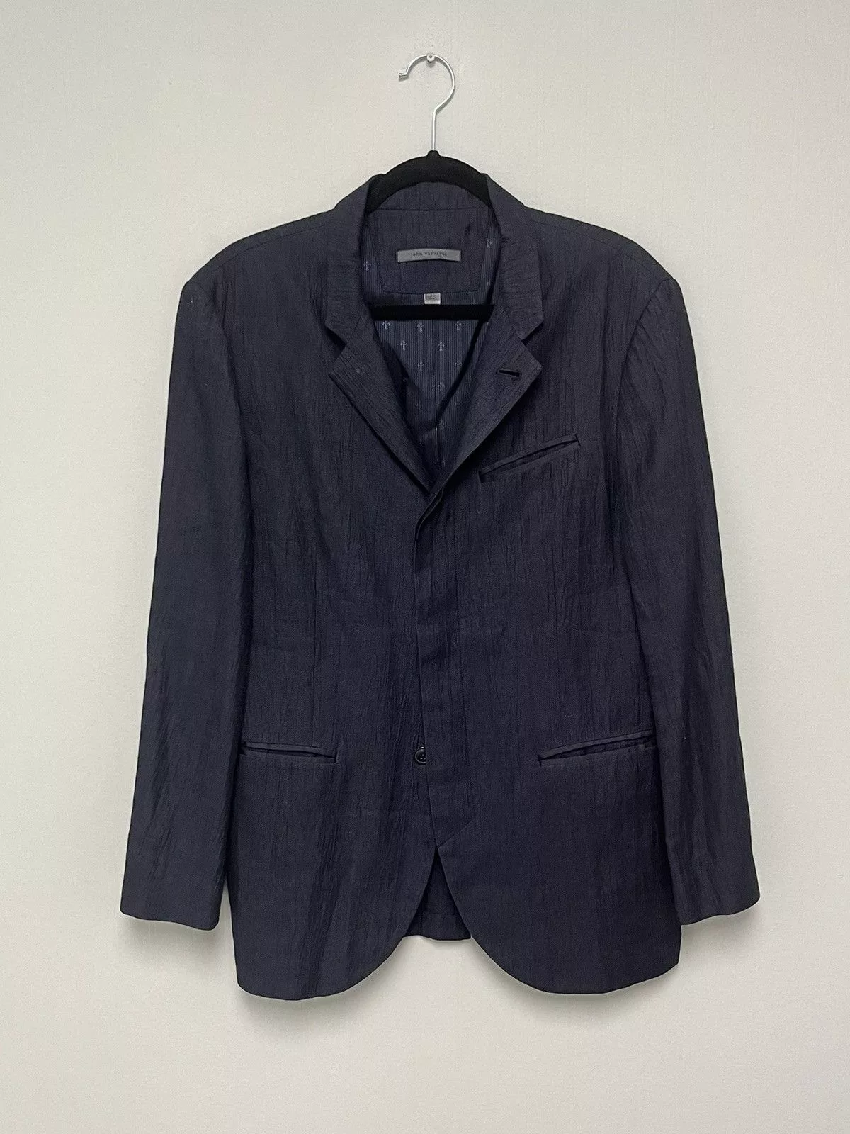 John Varvatos Light Jackets John Varvatos Hidden button jacket. 40 Blue
