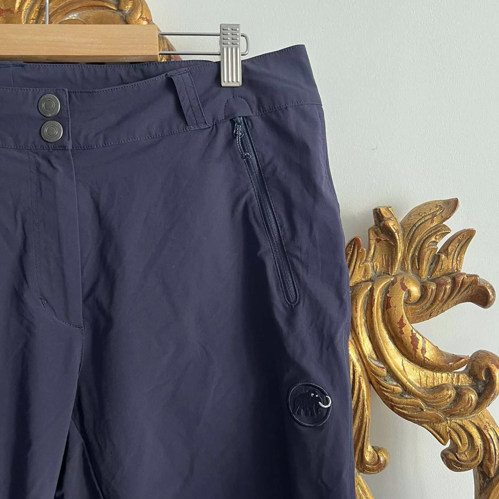 MAMMUT Shorts Cargo Outdoor Sz 42 Blue Gorpcore