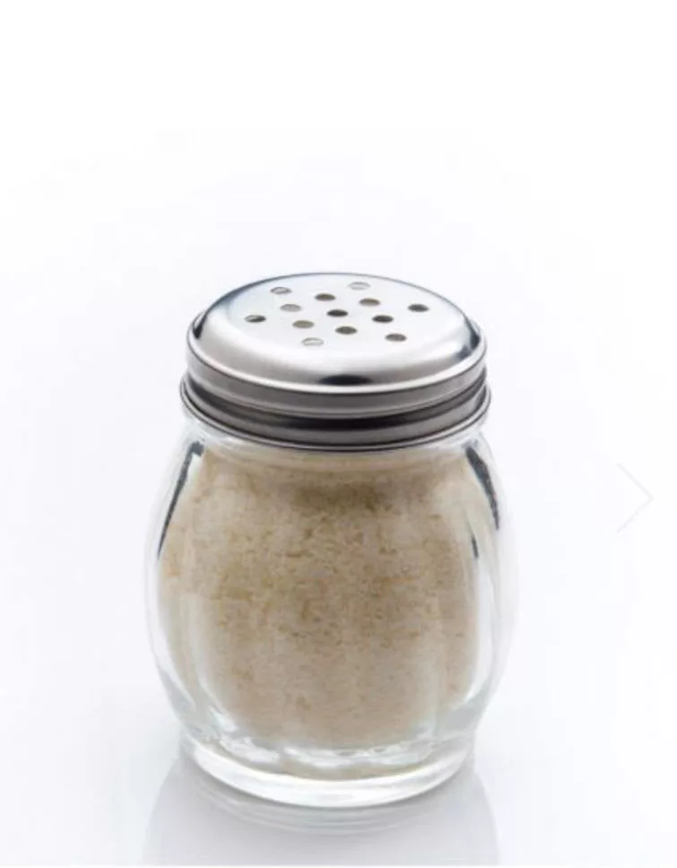 6 oz Glass Cheese Shaker