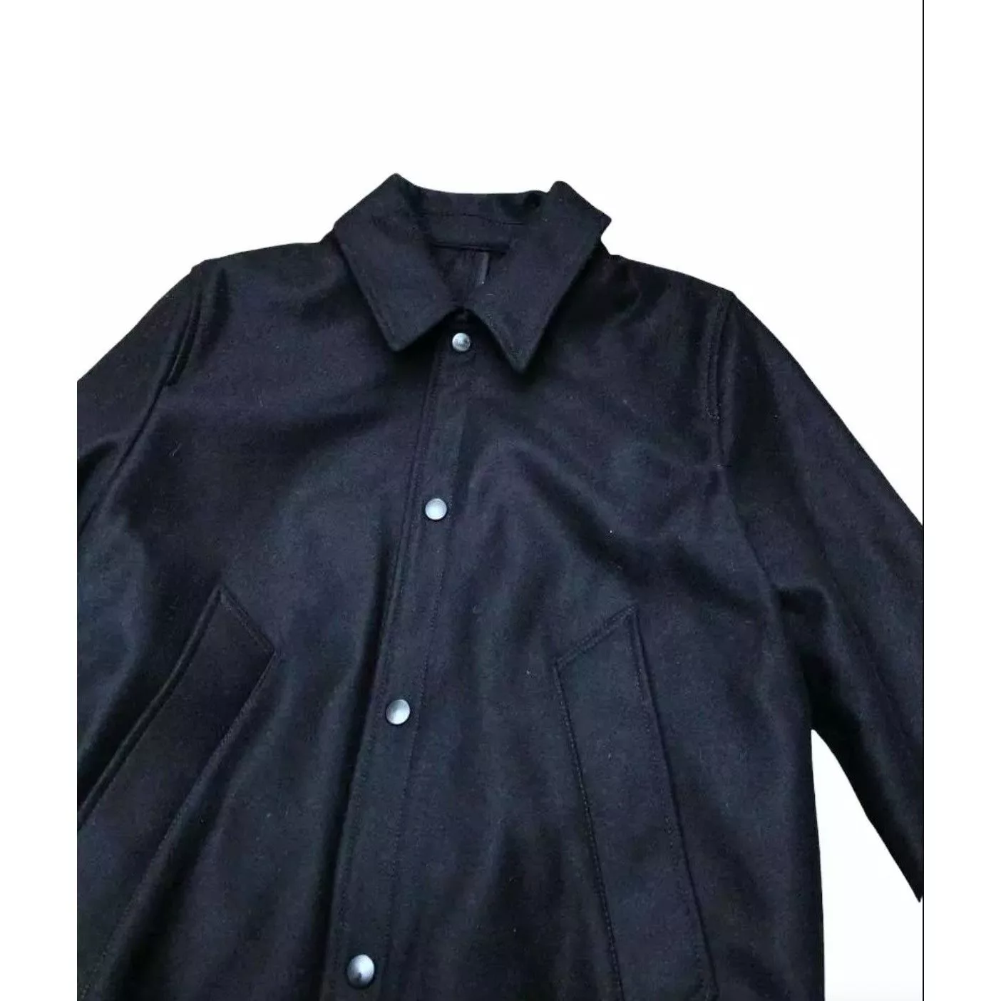 AMI Bombers AMI Black Wool Jacket