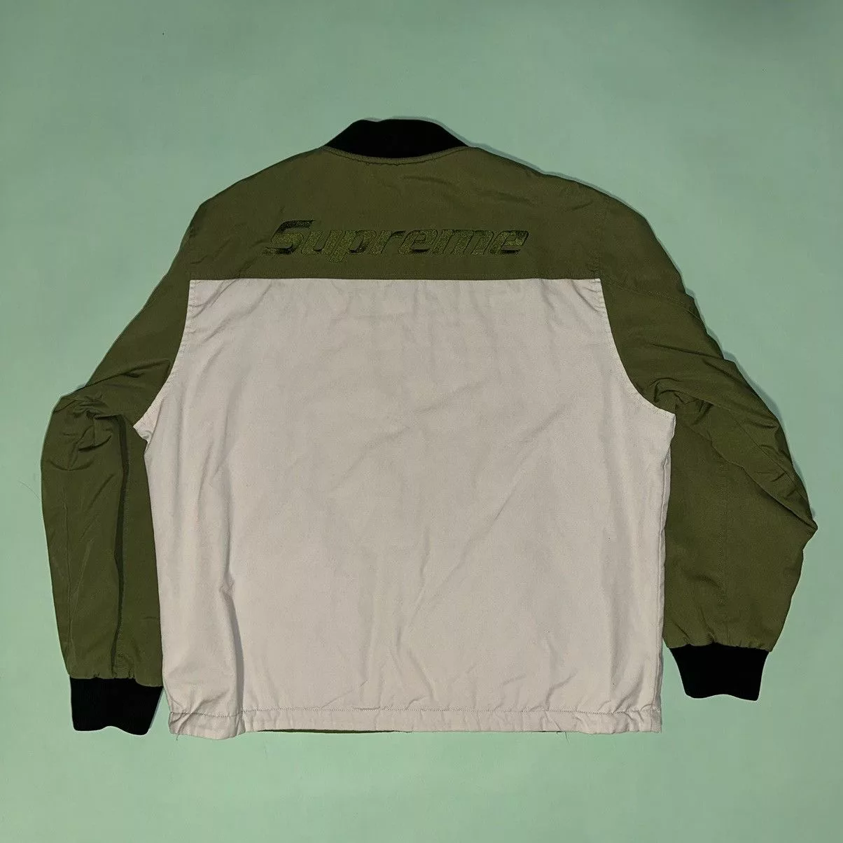 Supreme Light Jackets Supreme reversible tech work jacket Green