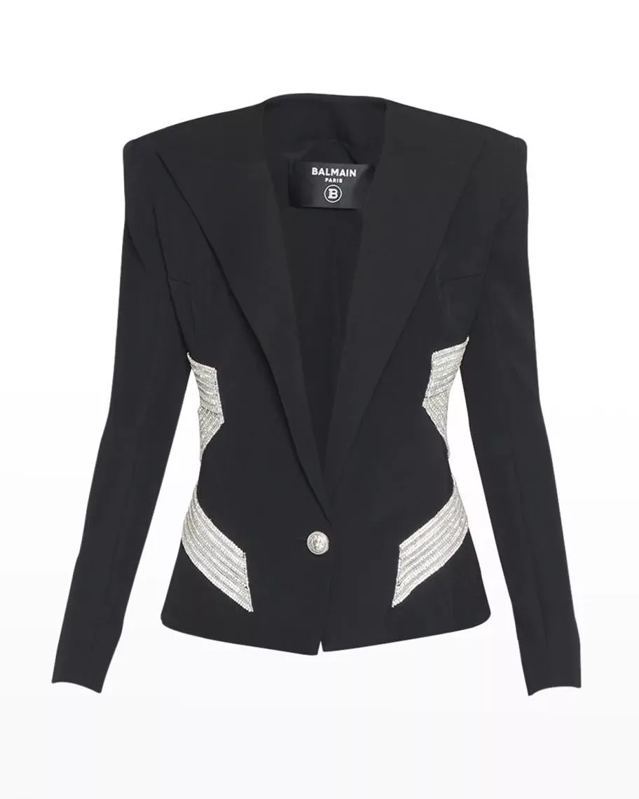 Balmain Jackets Balmain o1w1db10624 Jacket in Black