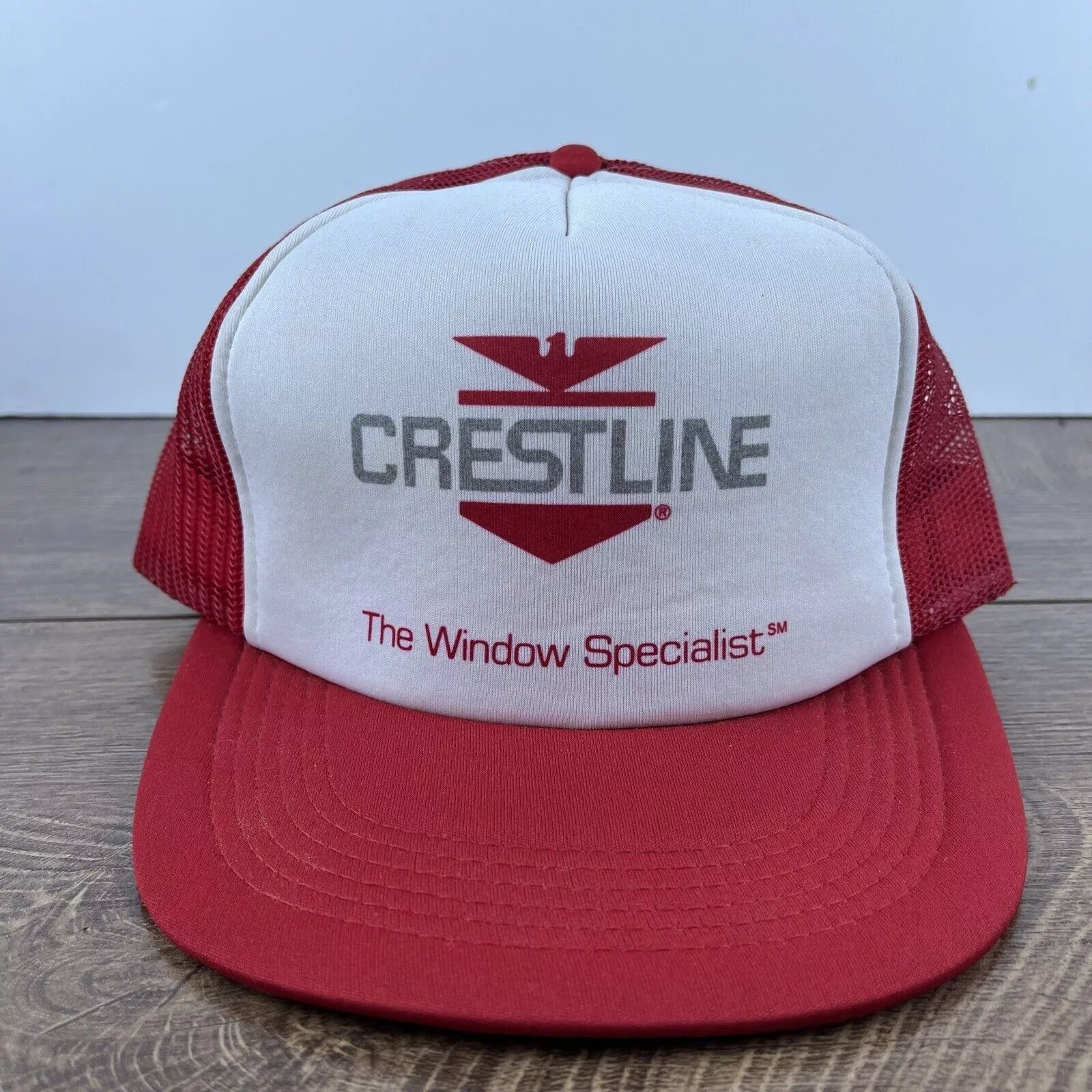 Other Hats Other Crestline Hat The Window Specialist Hat Red Adjustable Hat R