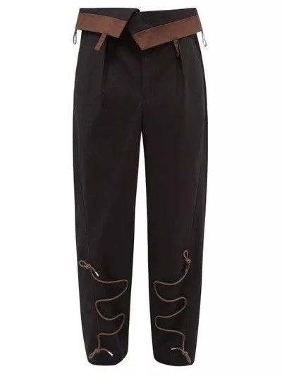 Jacquemus Casual Pants Jacquemus rope pants Black