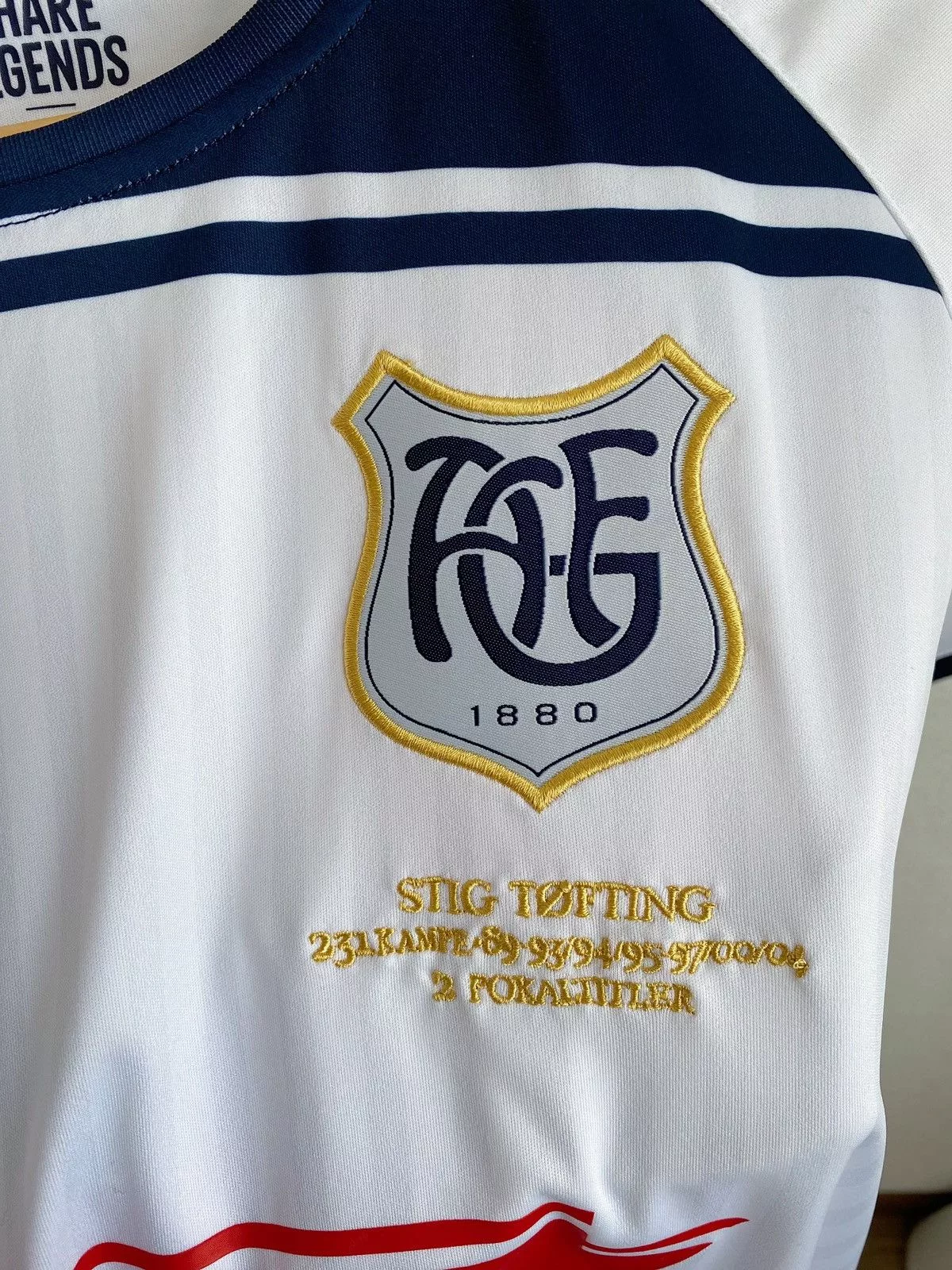 Hummel Jerseys Hummel AGF LEGEND JERSEY White