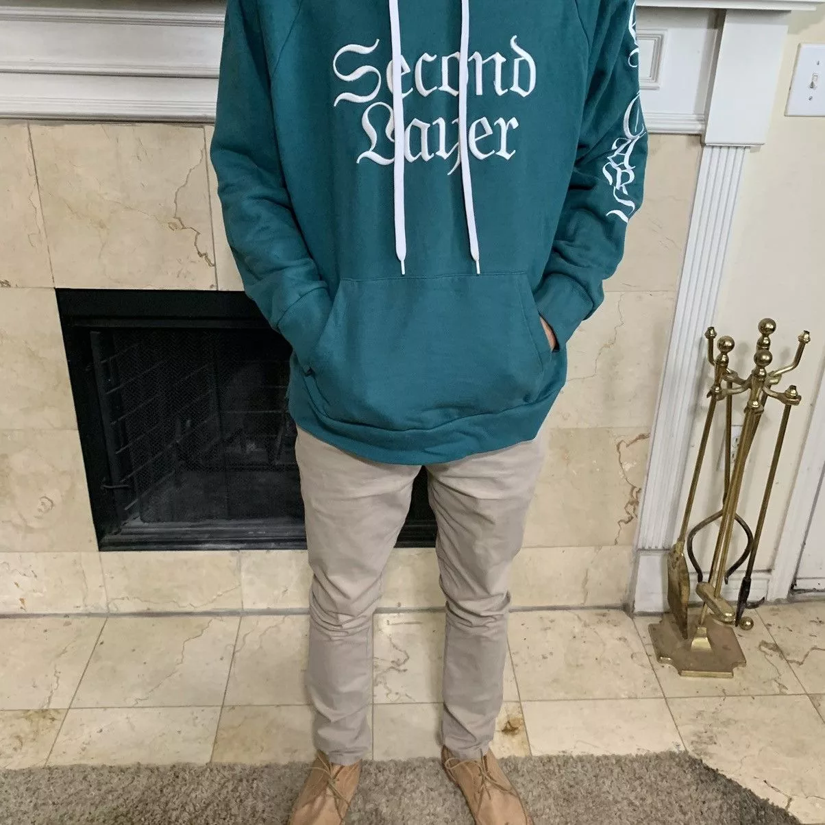Second/Layer Sweatshirts Hoodies Second/Layer Logo Hoodie Green
