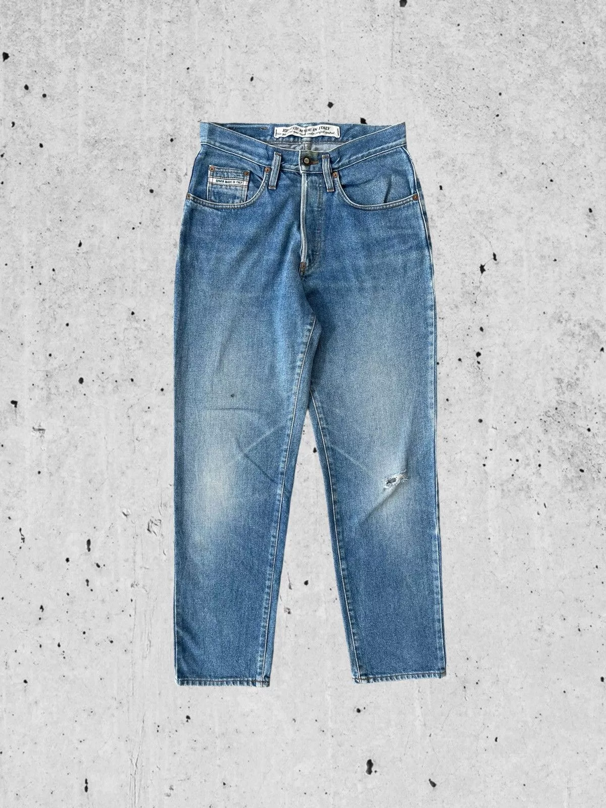 Edwin Denim 🔥 Edwin Italy Distressed Denim Vintage W31 🔥 Blue