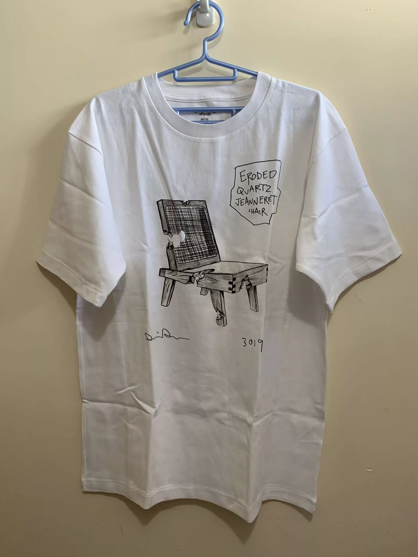 Daniel Arsham Short Sleeve T Shirts Daniel Arsham × READYMADE Daniel Arsham X Readymade T-shirt White