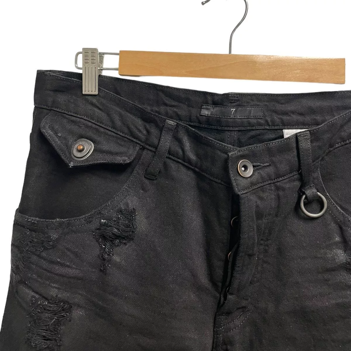 Julius Denim Julius neurbanvolker denim pants Black