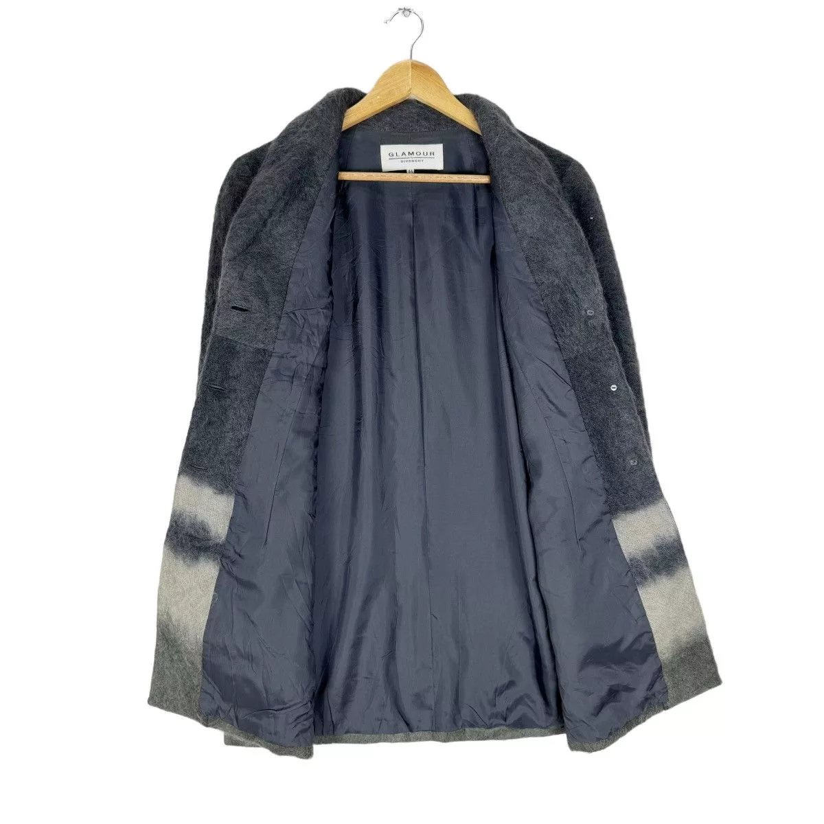 Givenchy Jackets ⚡️GLAMOUR GIVENCHY MOHAIR 2 TONE JACKET Gray