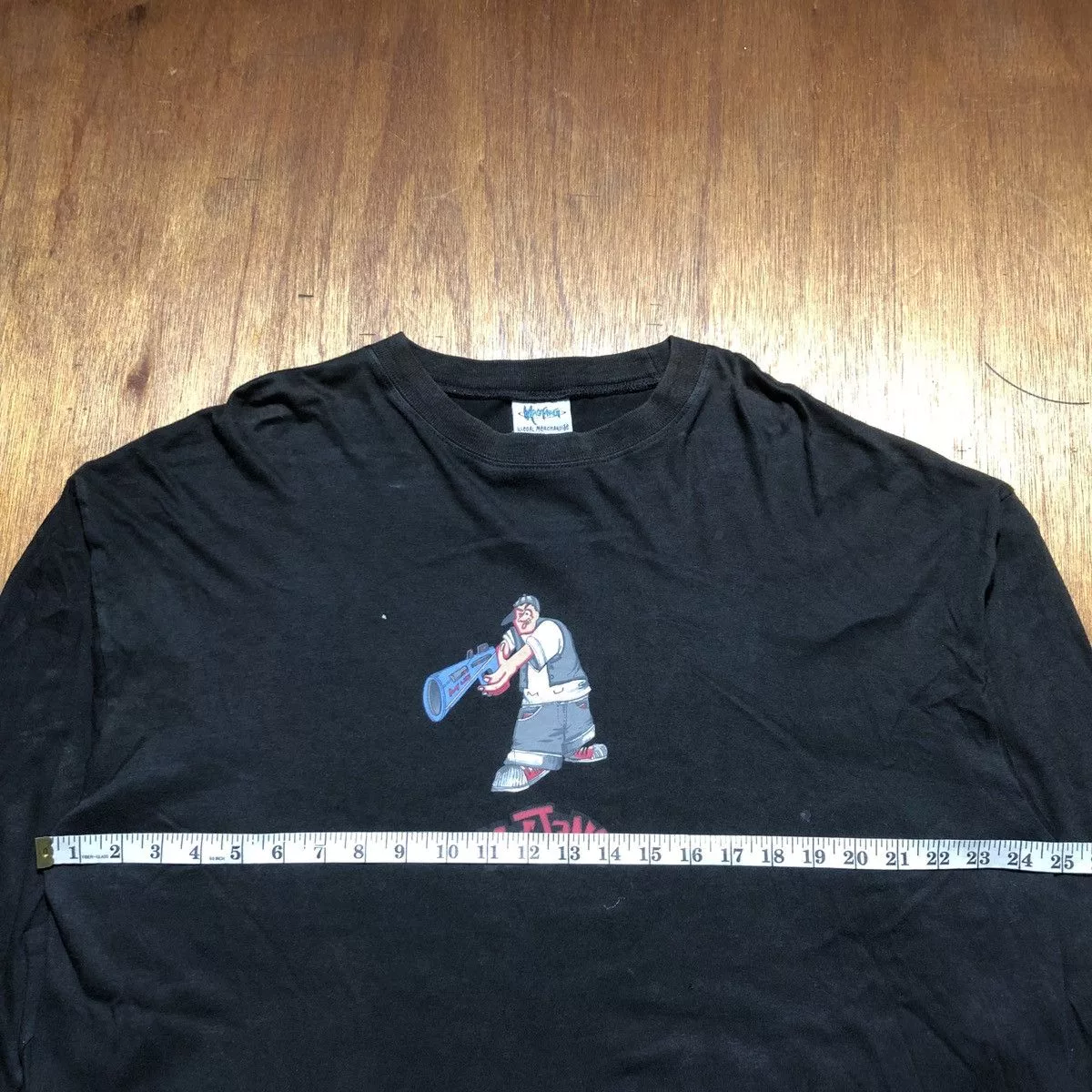 Rap Tees Long Sleeve T Shirts Rap Tees Rap Tee “MusTang” Black