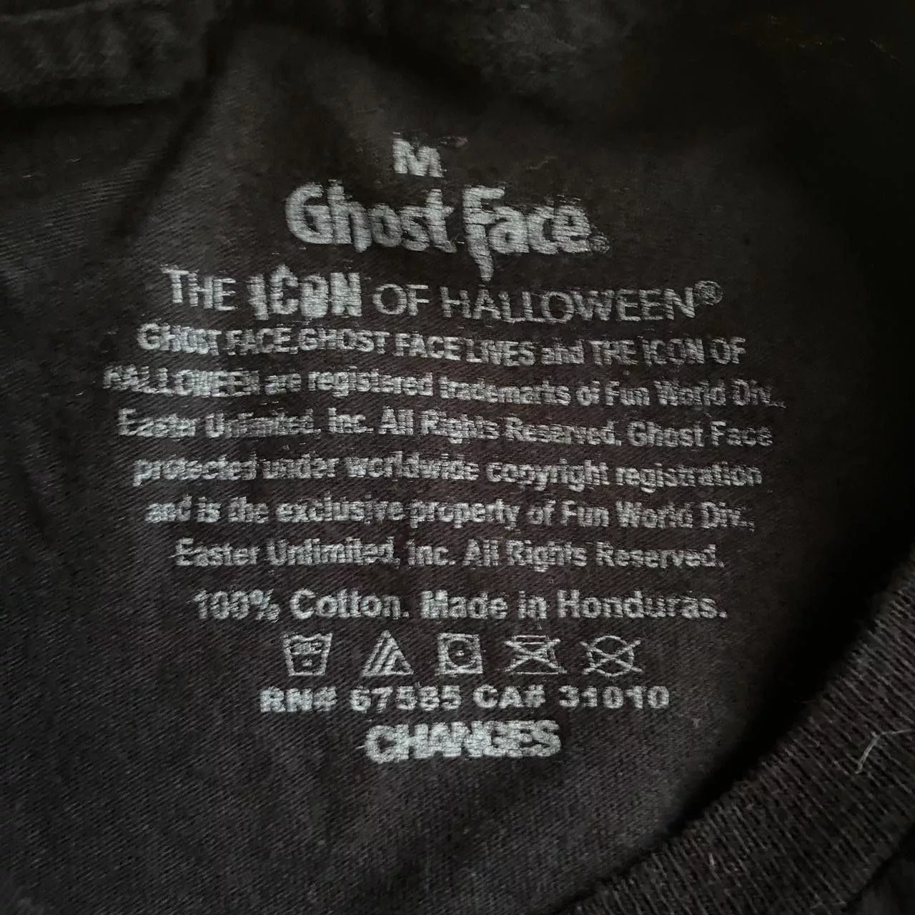 Other Short Sleeve T Shirts Other Ghost face Tee Black