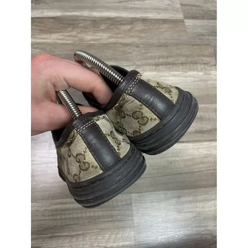 Gucci Boots Gucci monogram low trainers Size: 39 Beige