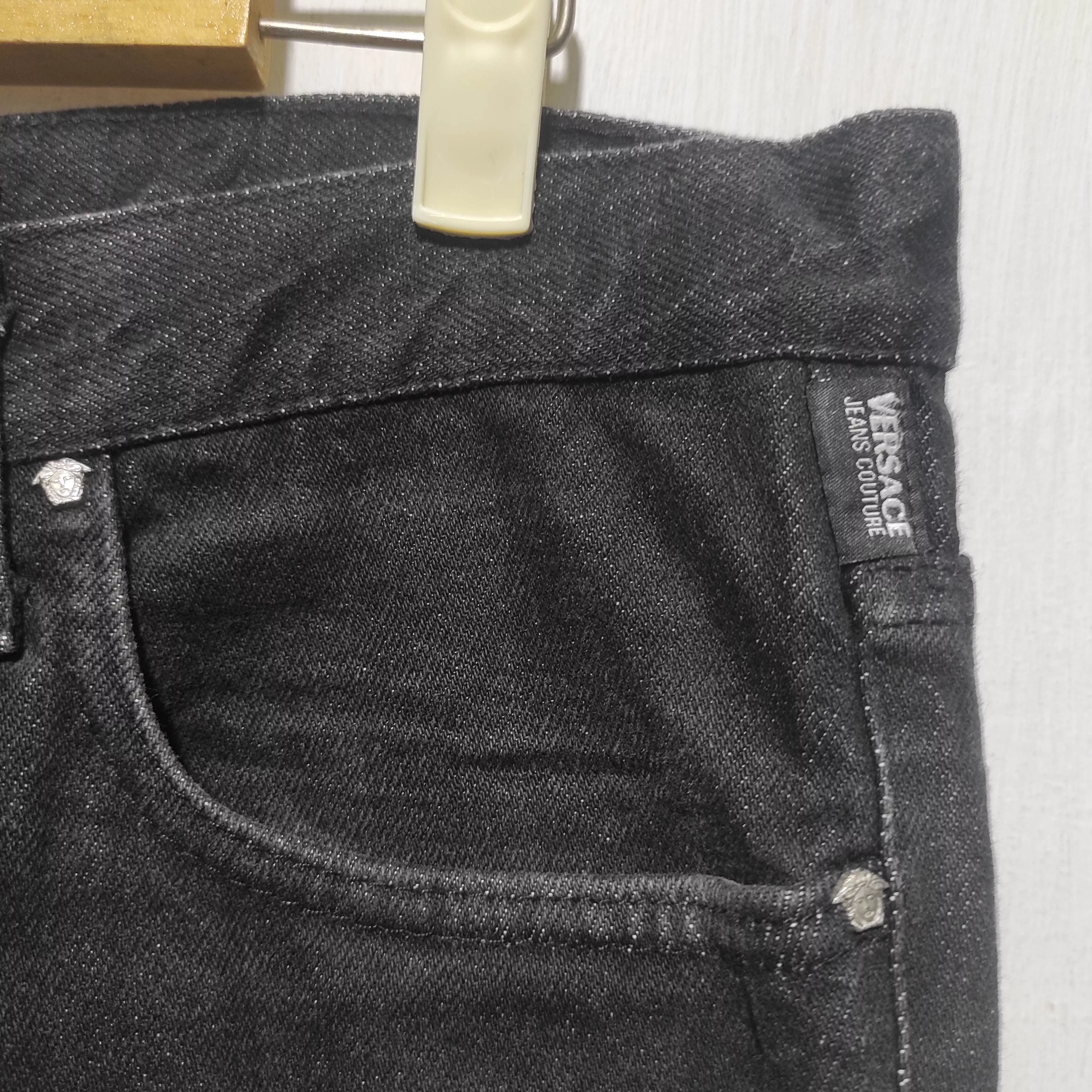 Versace Denim Versace Jeans Couture Black Denim Luxury