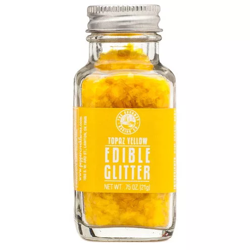 Topaz Yellow Edible Glitter