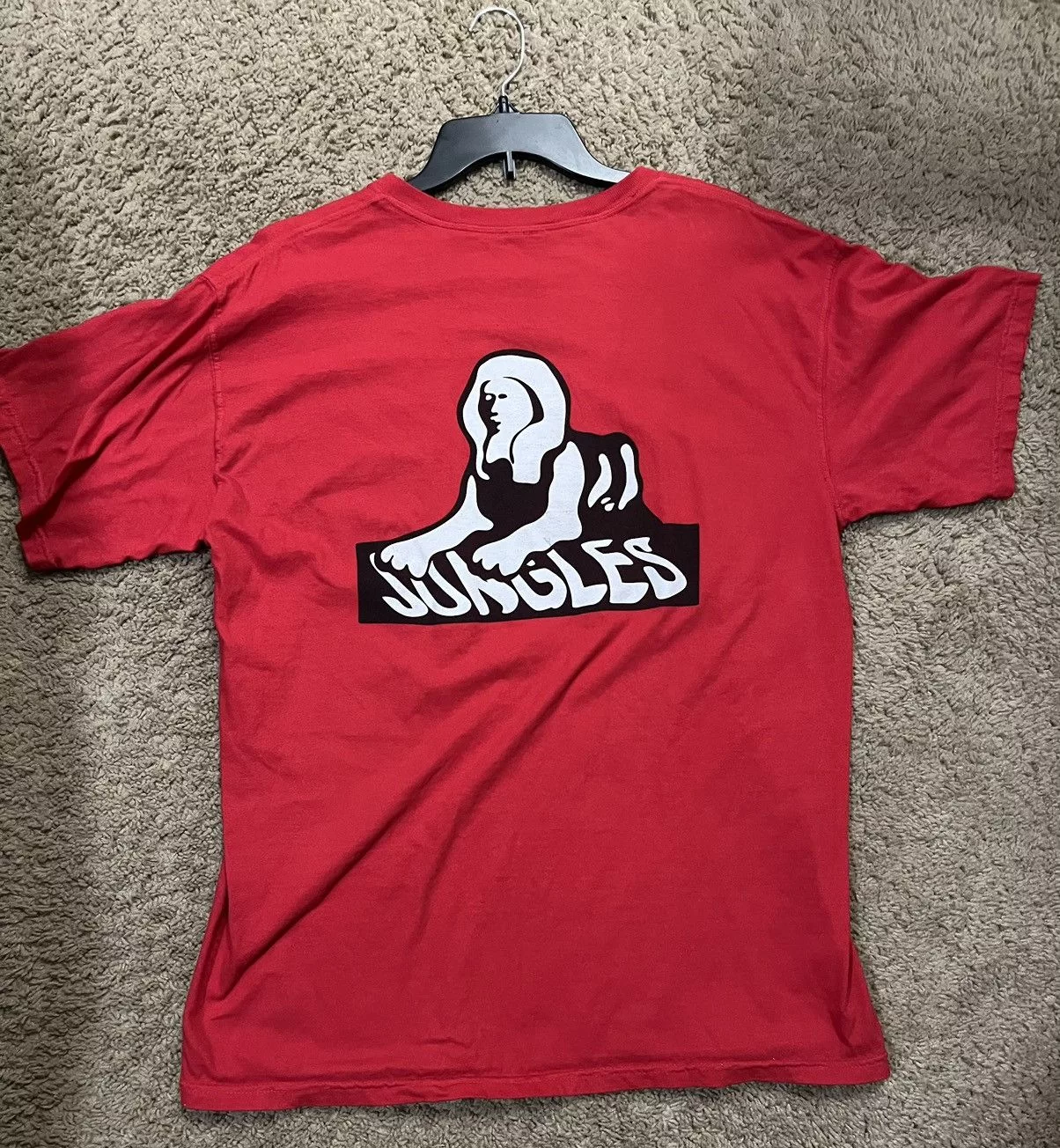 Jungles Short Sleeve T Shirts Jungles Red