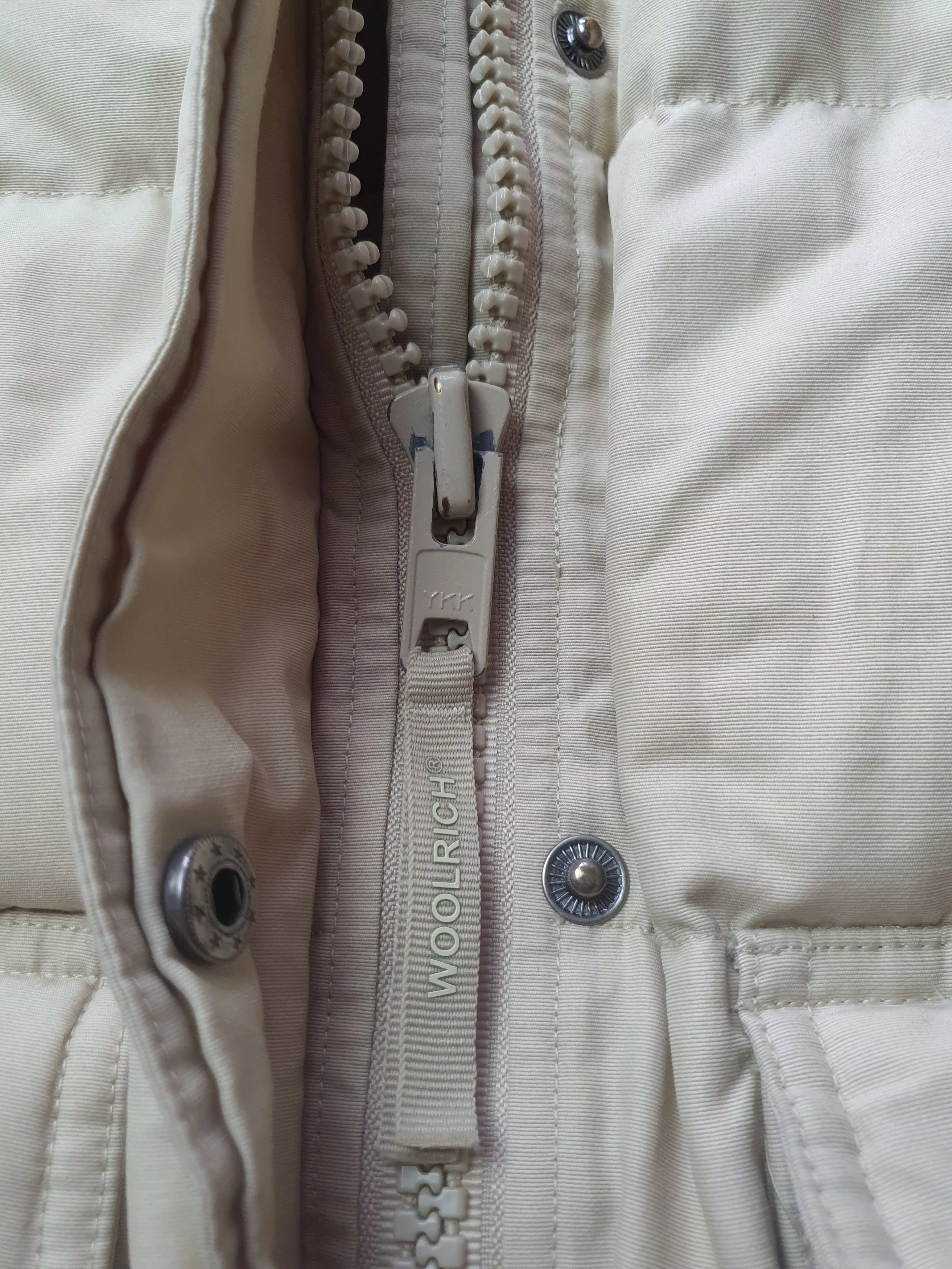 Woolrich Woolen Mills Down Jackets Woolrich Woolen Mills Woolrich down jacket Blizzard Parka Beige