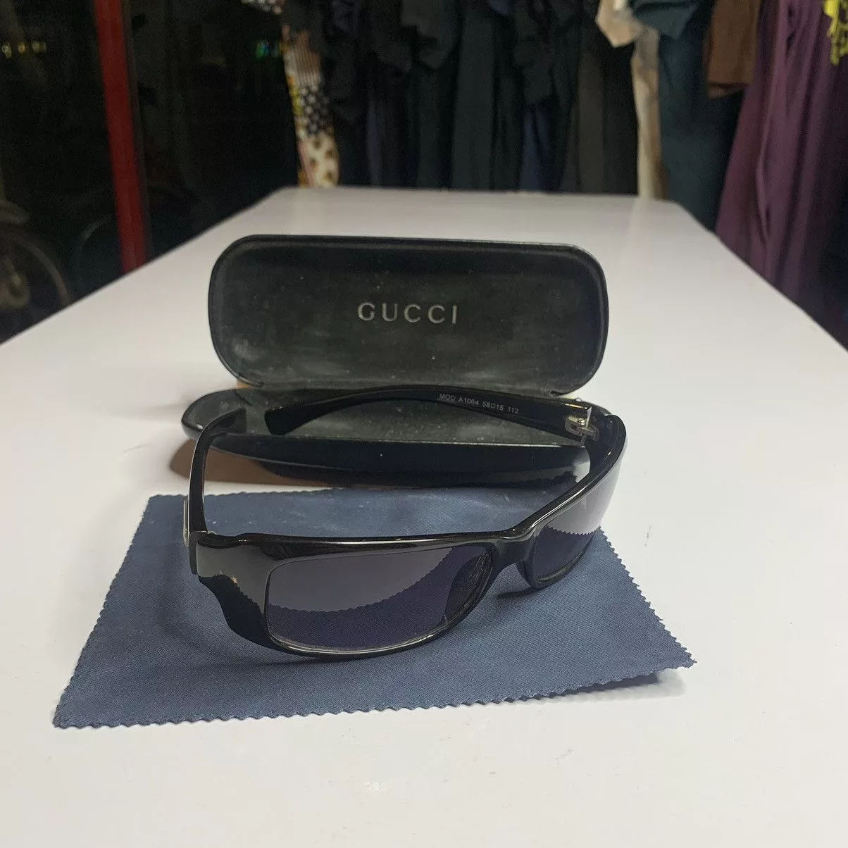 Vintage Gucci Sunglasses Black