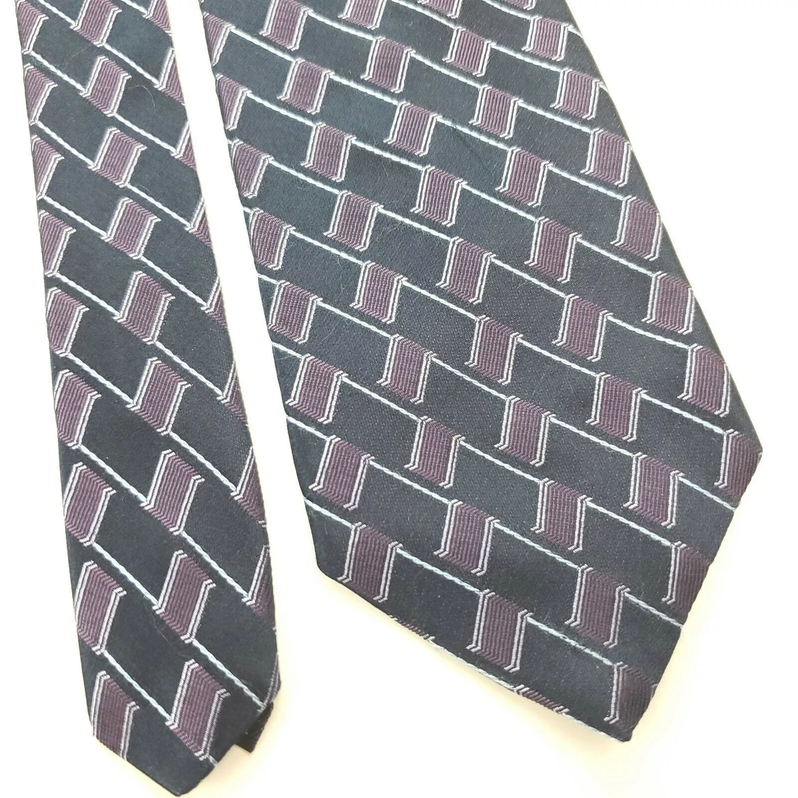 Joseph Abboud Ties Pocketsquares Joe Joseph Abboud Woven Purple Silk Tie