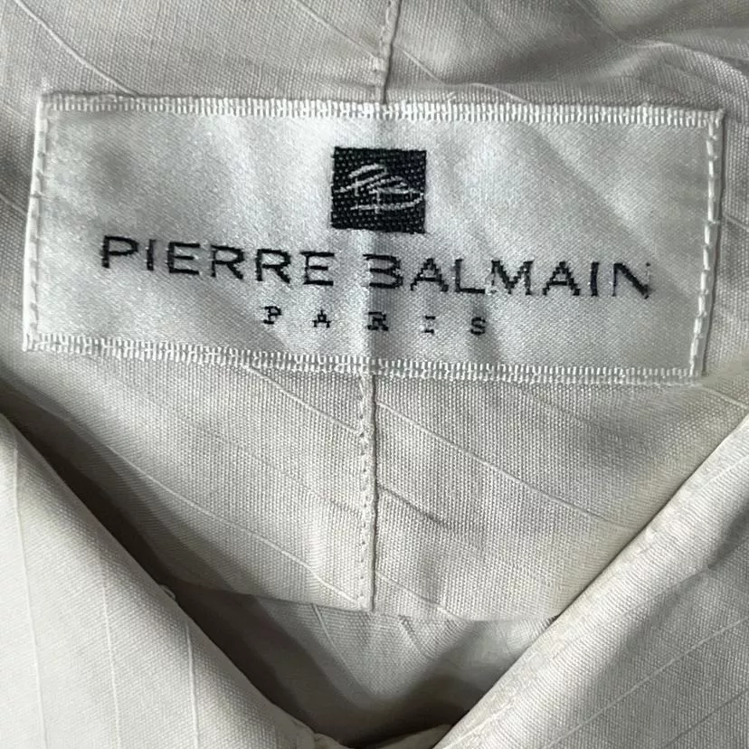 Balmain Shirts Button Ups 🔥ACCEPTOFFERS🔥Pierre Balmain Paris Shirts Button Ups Vintage White Luxury