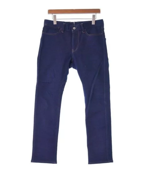 Junya Watanabe Cropped Pants Back Pocket Switch Cotton Navy Blue