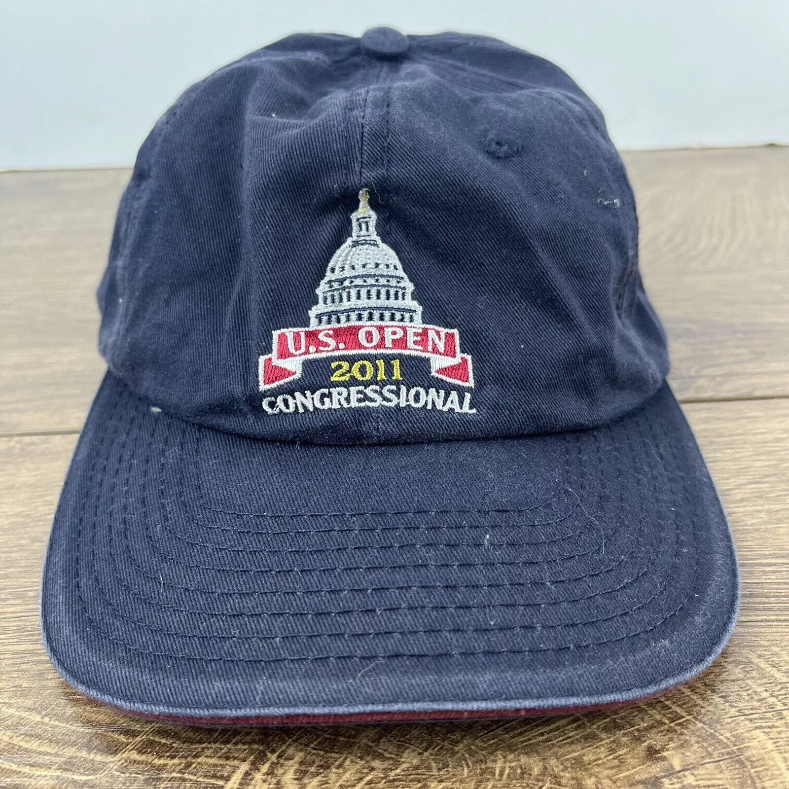 Other Hats Other 2011 US Open Hat Congressional Hat Blue Adjustable Hat Blue