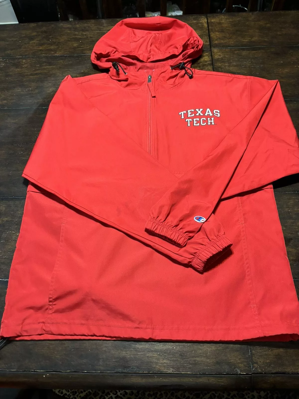 Champion Light Jackets Champion Texas Tech Windbreaker Blue Vintage