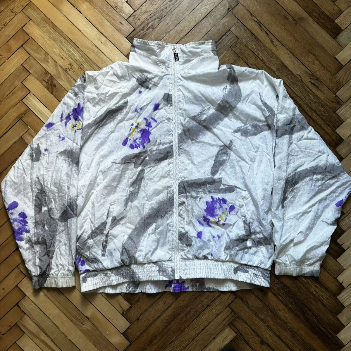 Sergio Tacchini Light Jackets Sergio Tacchini × Vintage Vintage Avant-Garde Olympic jacket Sergio Tacchini White
